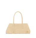 Suede Croc Honey 40 Shoulder Bag