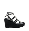 Rockstud Wedged Sandals
