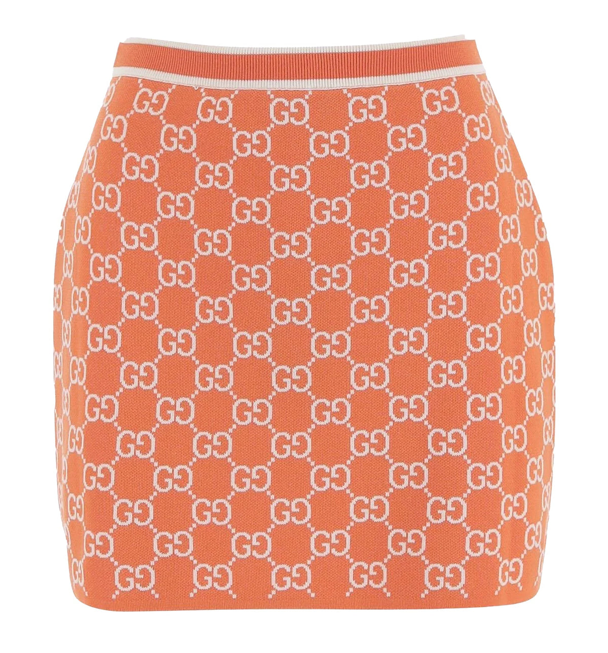 GG Jacquard Cotton Mini Skirt