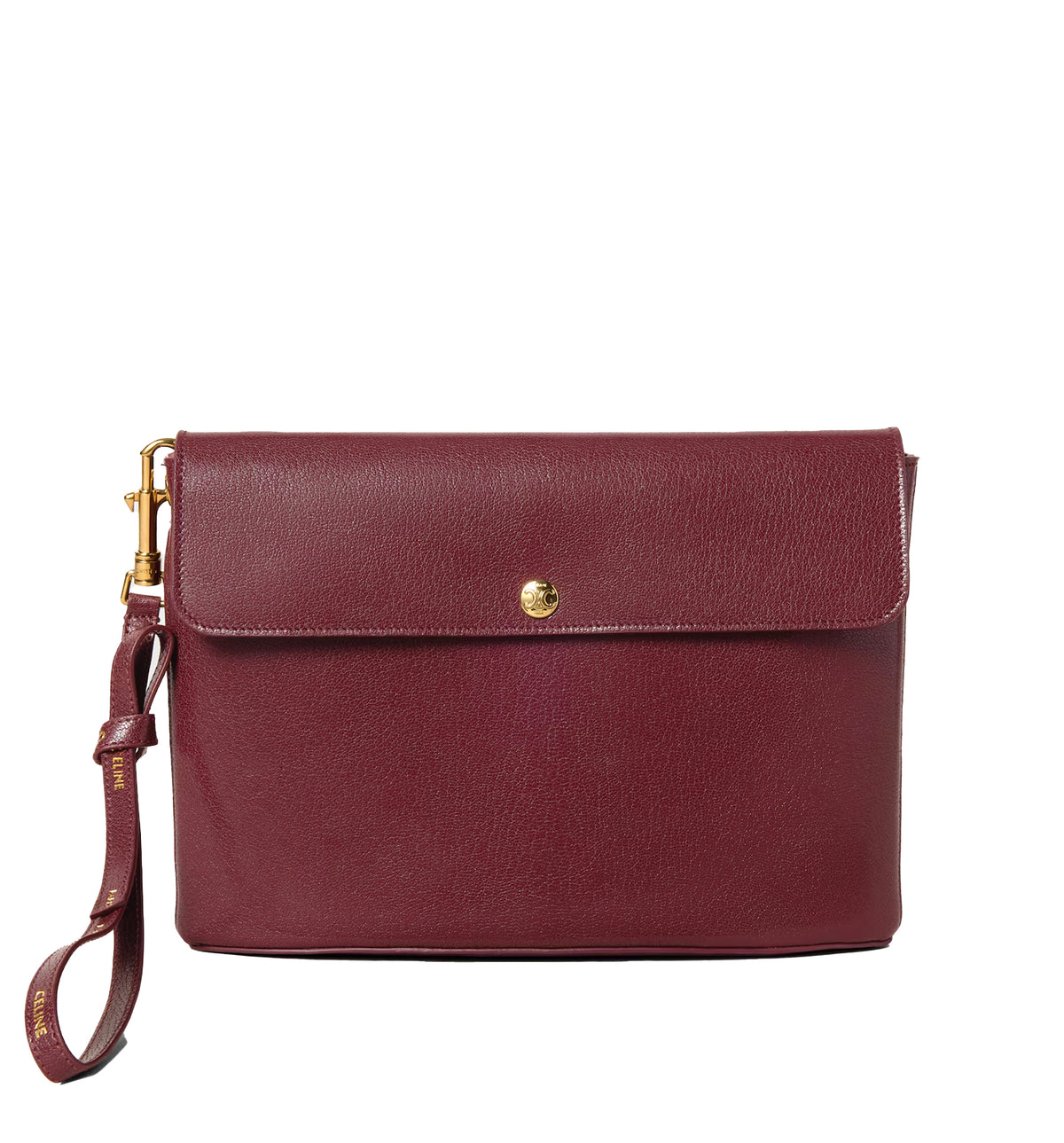 Medium Flap Pouch In Goatskin