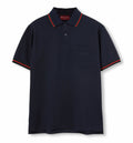 Embroidered Stretch Cotton Polo Shirt