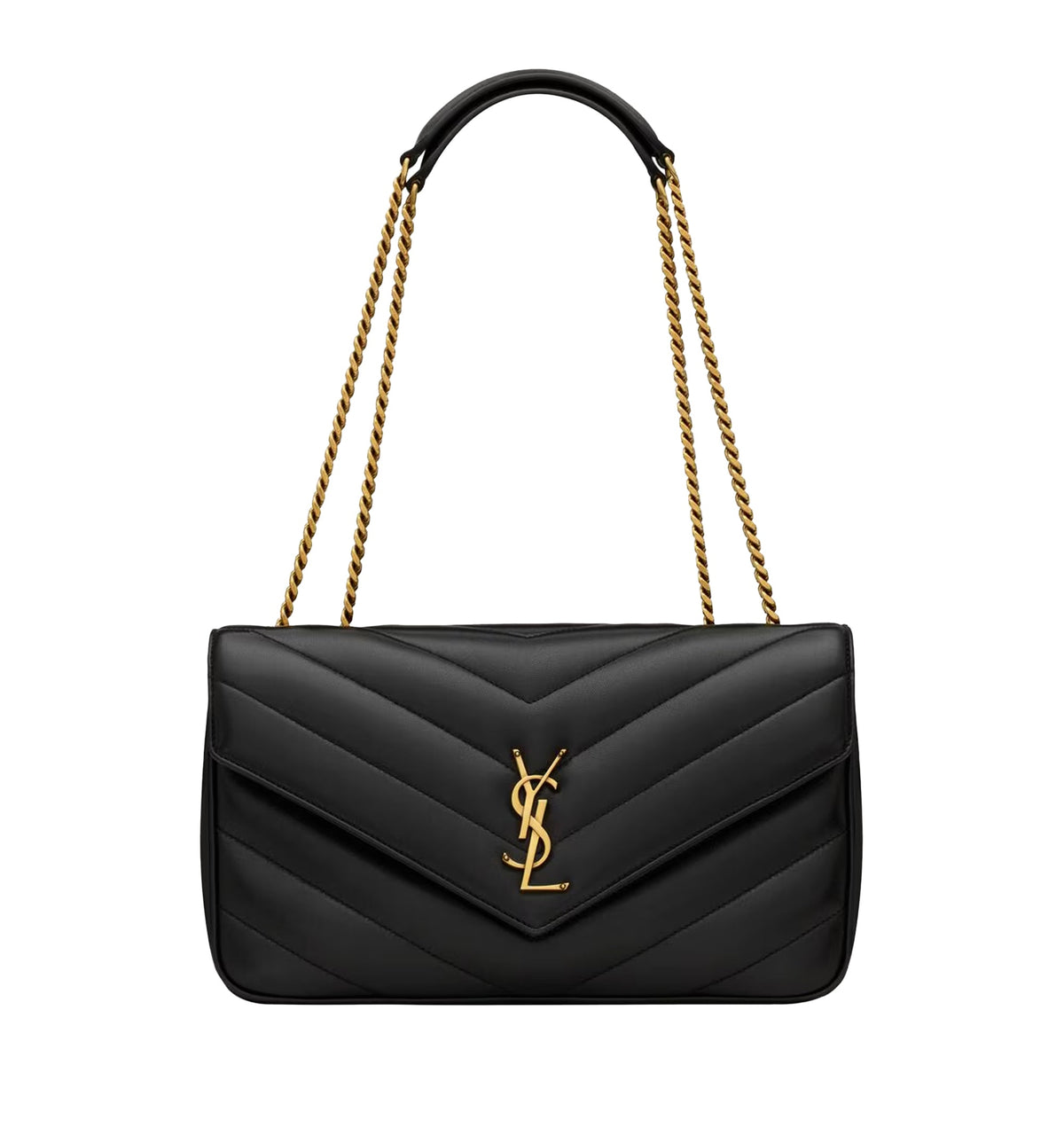 Loulou Medium In Matelassé Lambskin