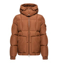 Dravenis Hooded Mid-Length Down Jacket