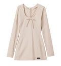 Stretch poplin mini-dress