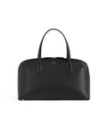 Medium grained-leather day tote