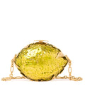 Chloé Tropicus lemon minaudière in brass