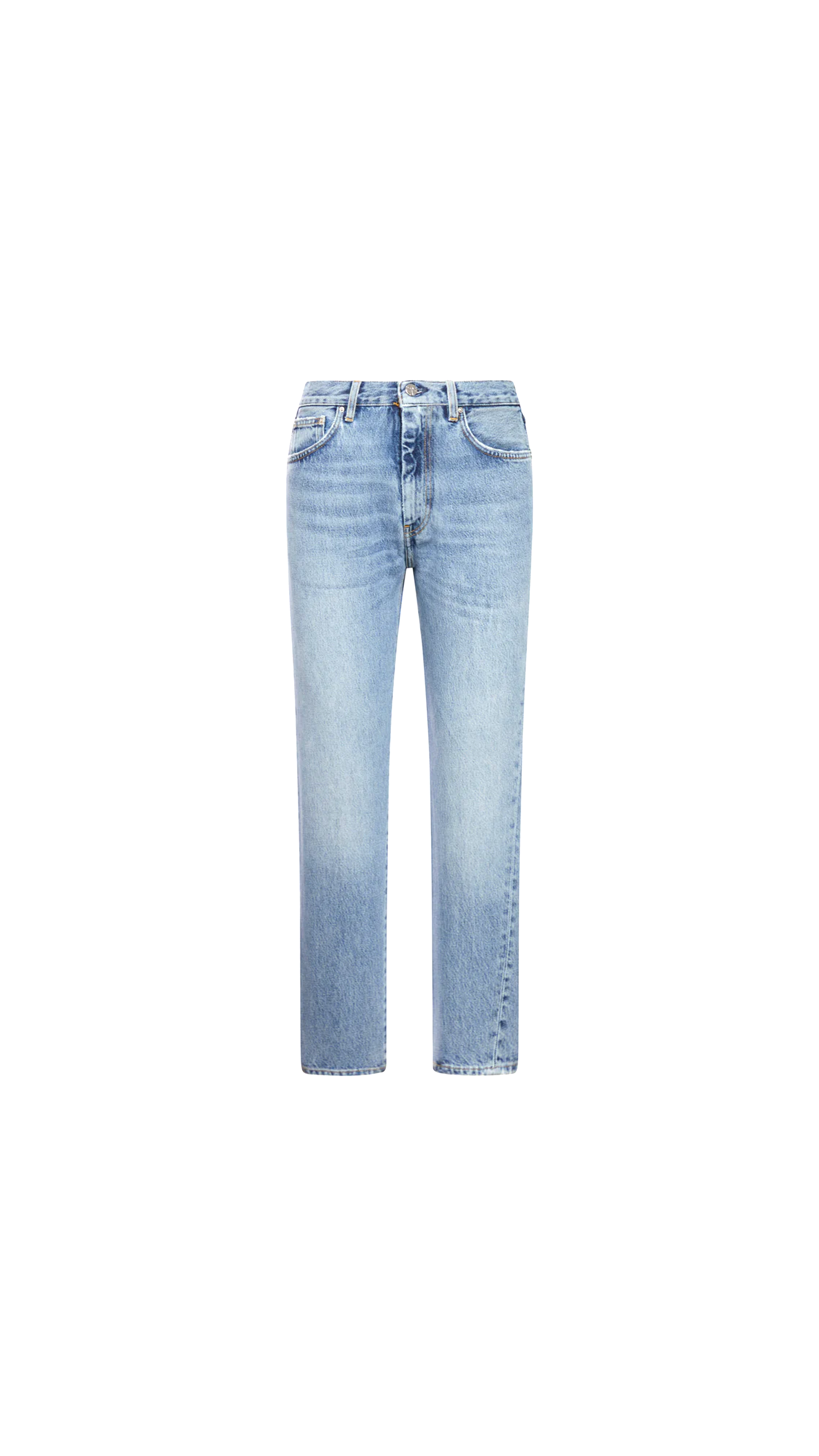 Jeans Denim Twisted Seam - Worn blue