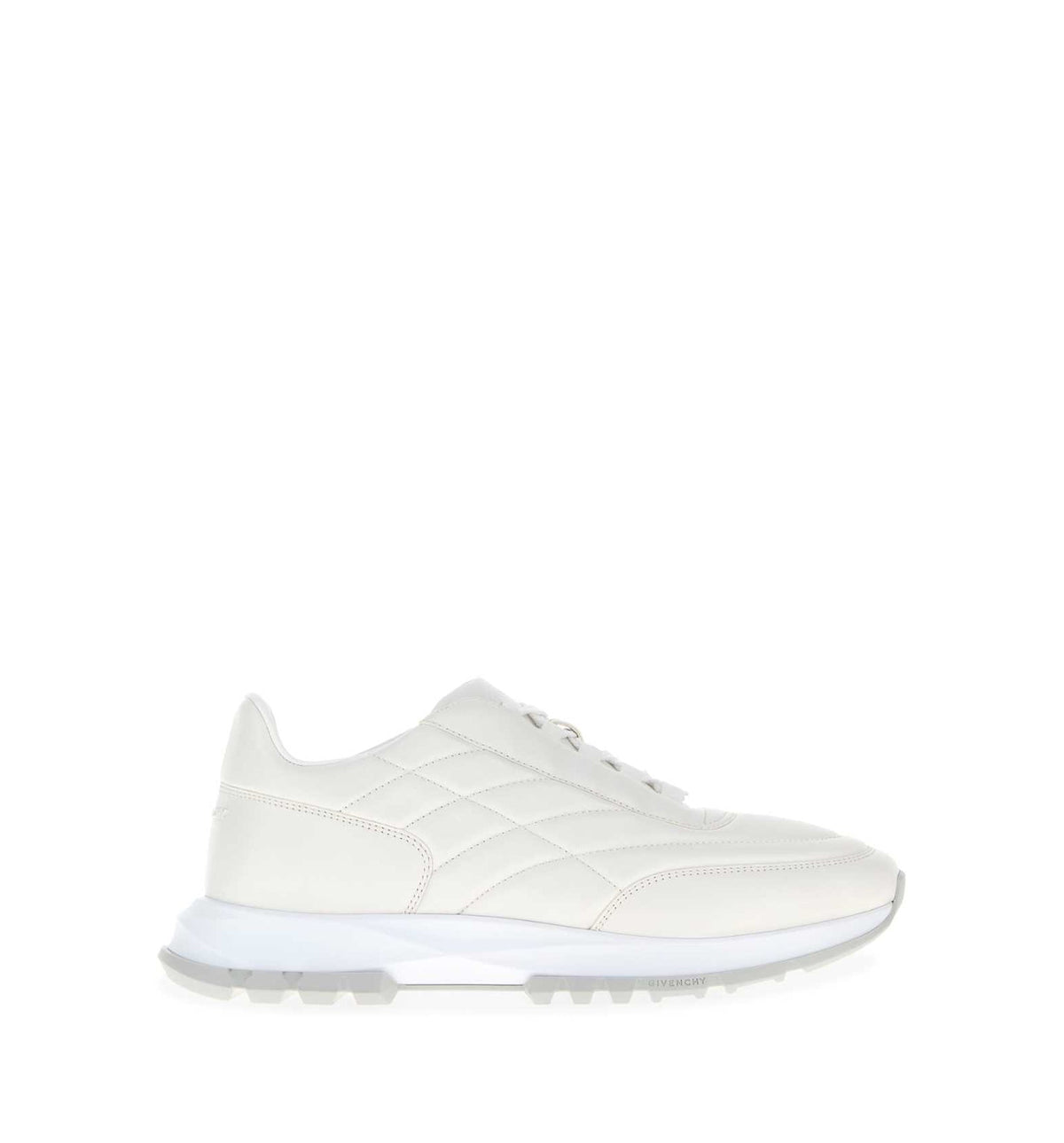 Trainers Sneakers in Shiny Padded Leather