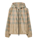 Gradient Check Newport Hooded Jacket