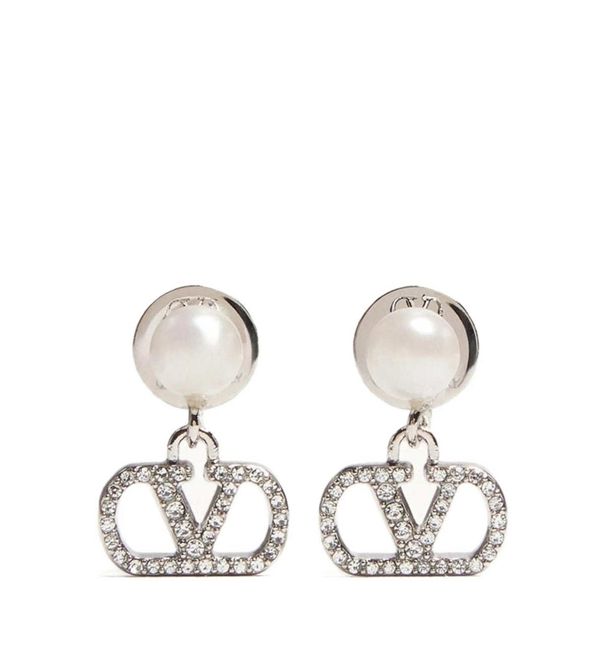 VLogo Signature Pearl Earrings