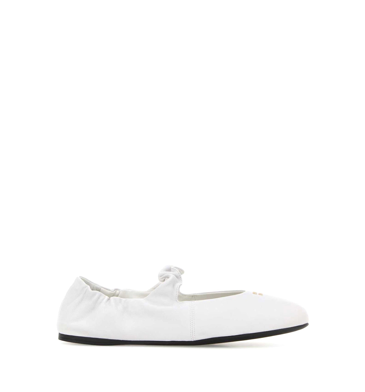 Ruché Nappa Leather Ballerinas