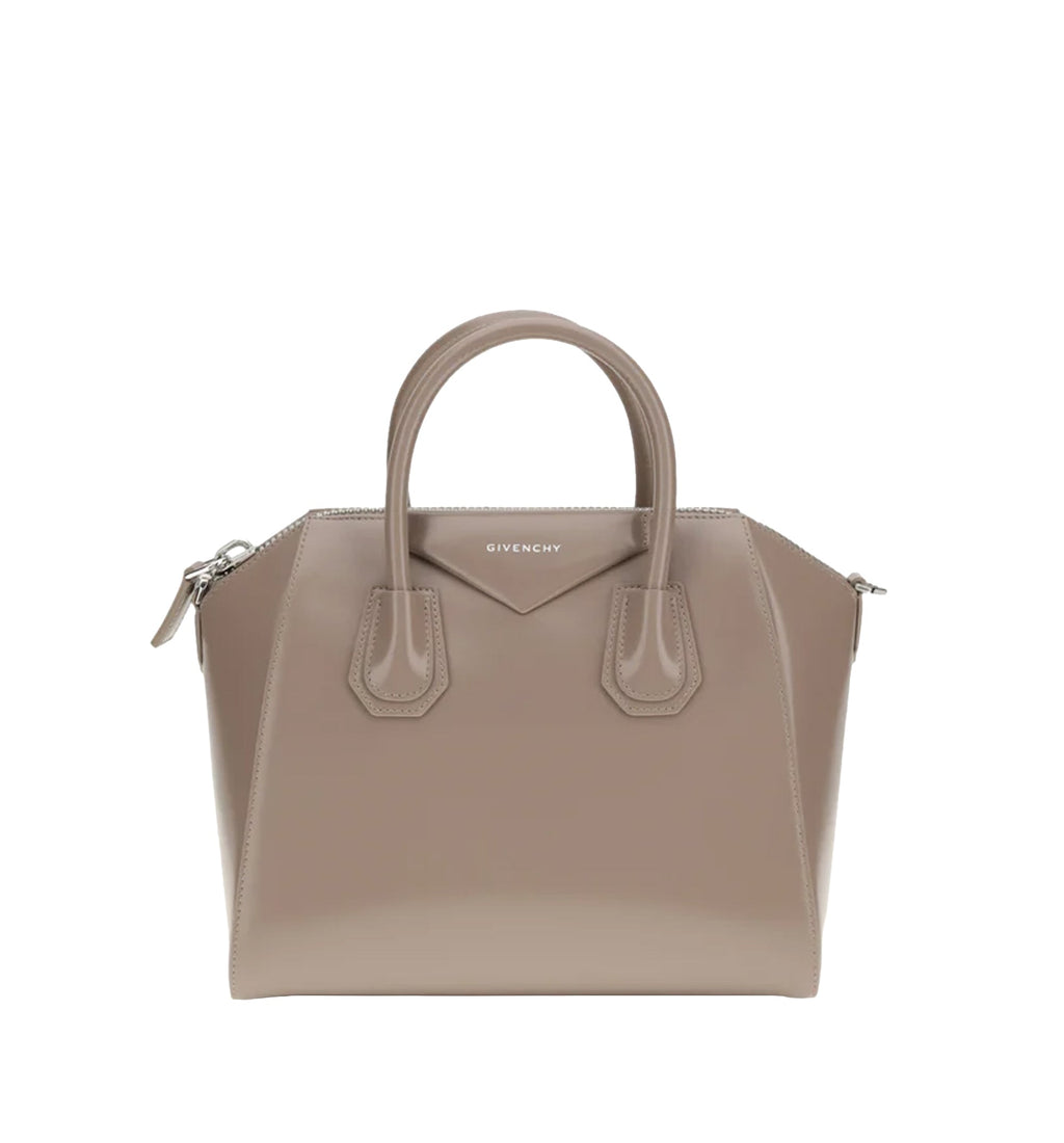 Small Antigona Bag in Box Leather