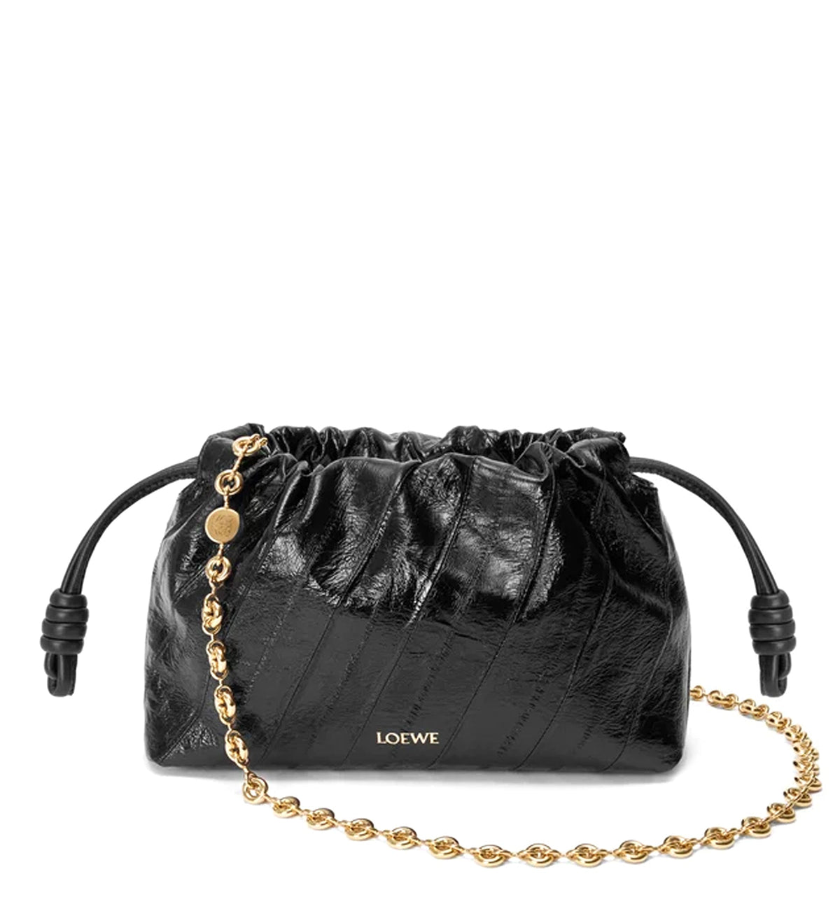 Mini Flamenco Purse In Hagfish