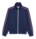 Track Jacket In Cotton And Nylon