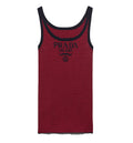 Embroidered Silk Tank Top