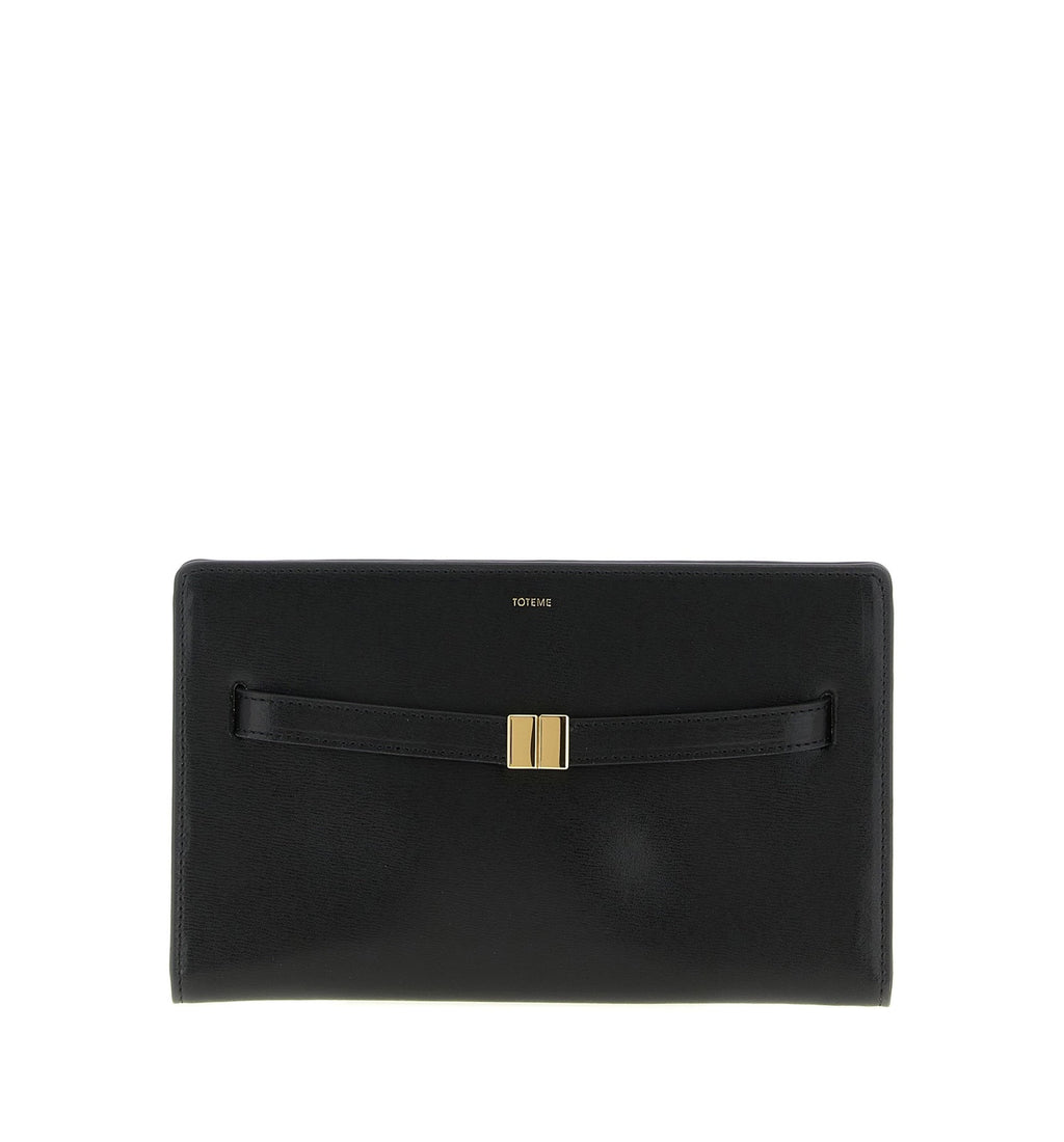 Belted Leather Crossbody Bag
