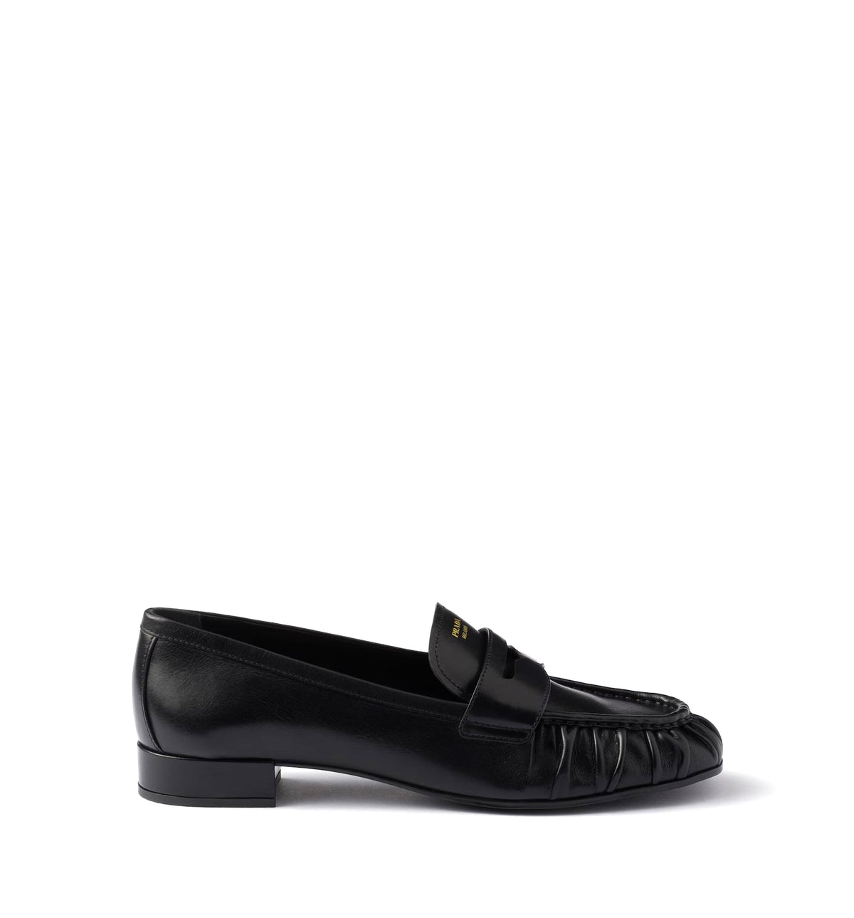 Leather loafers
