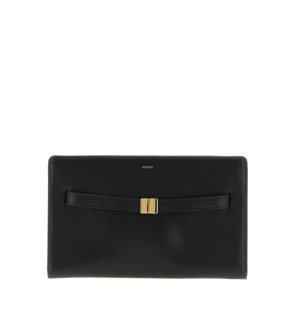 Belted Leather Crossbody Bag