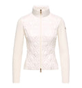 Cotton Padded Zip-Up Cardigan