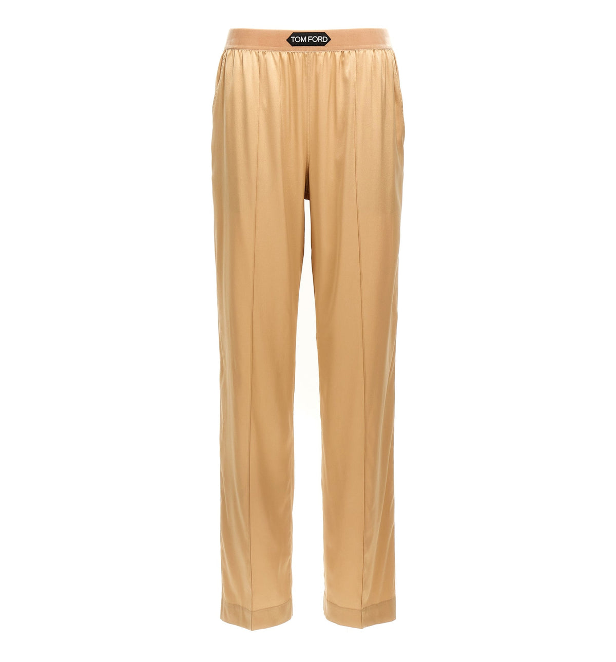 Stretch Silk Satin PJ Pants