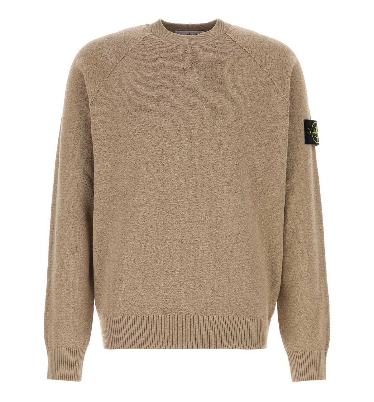 Loose-fit Crewneck Sweater With Raglan Sleeves