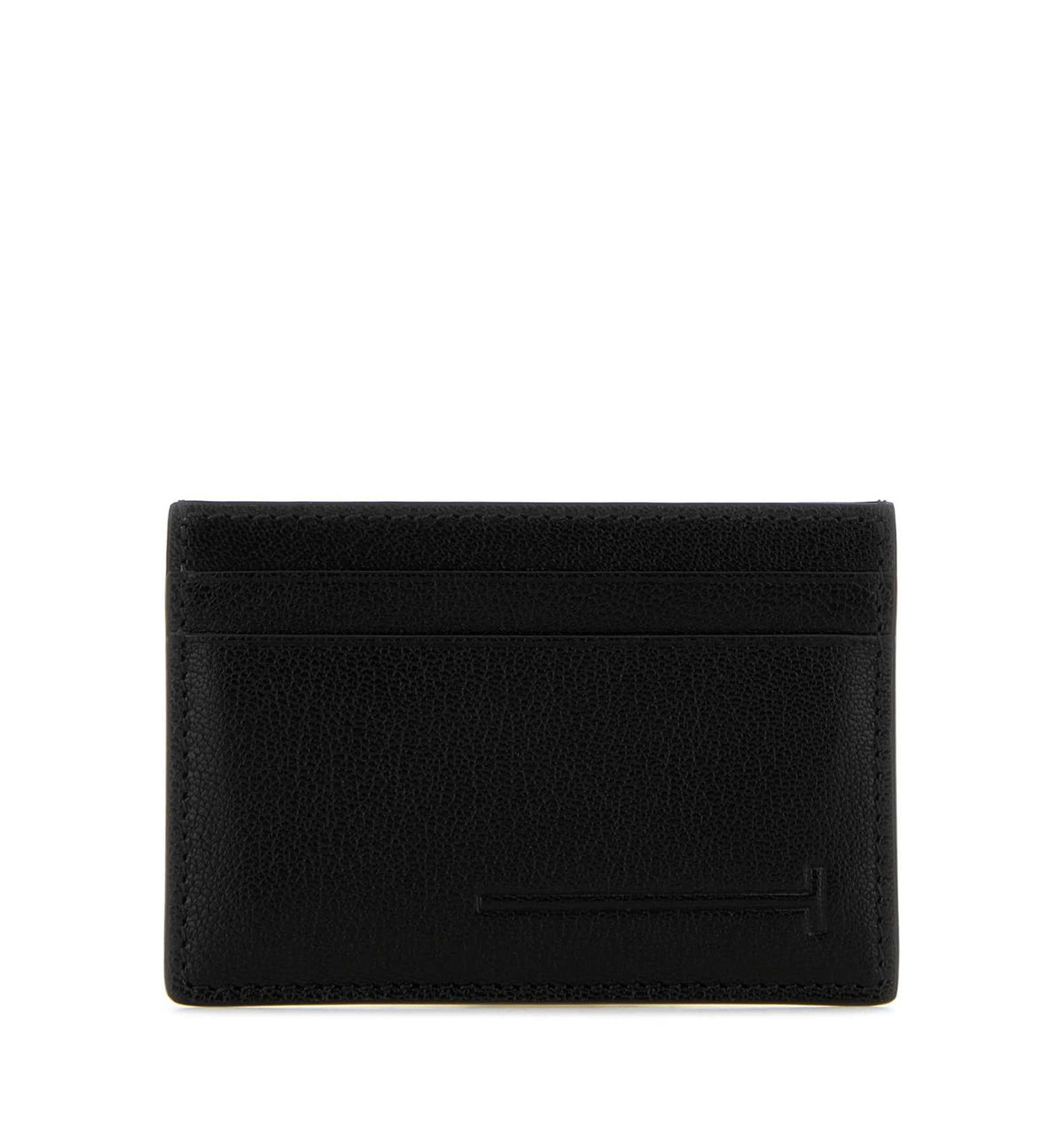 T Line Leather Card Holder