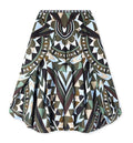 Manuba Print Wide Silk Pants