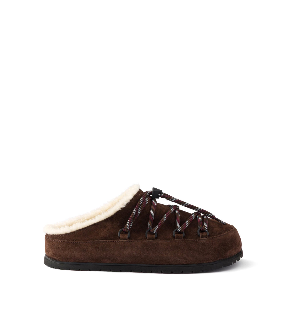 Suede mules