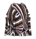 Iride Print Crêpe de Chine Kaftan