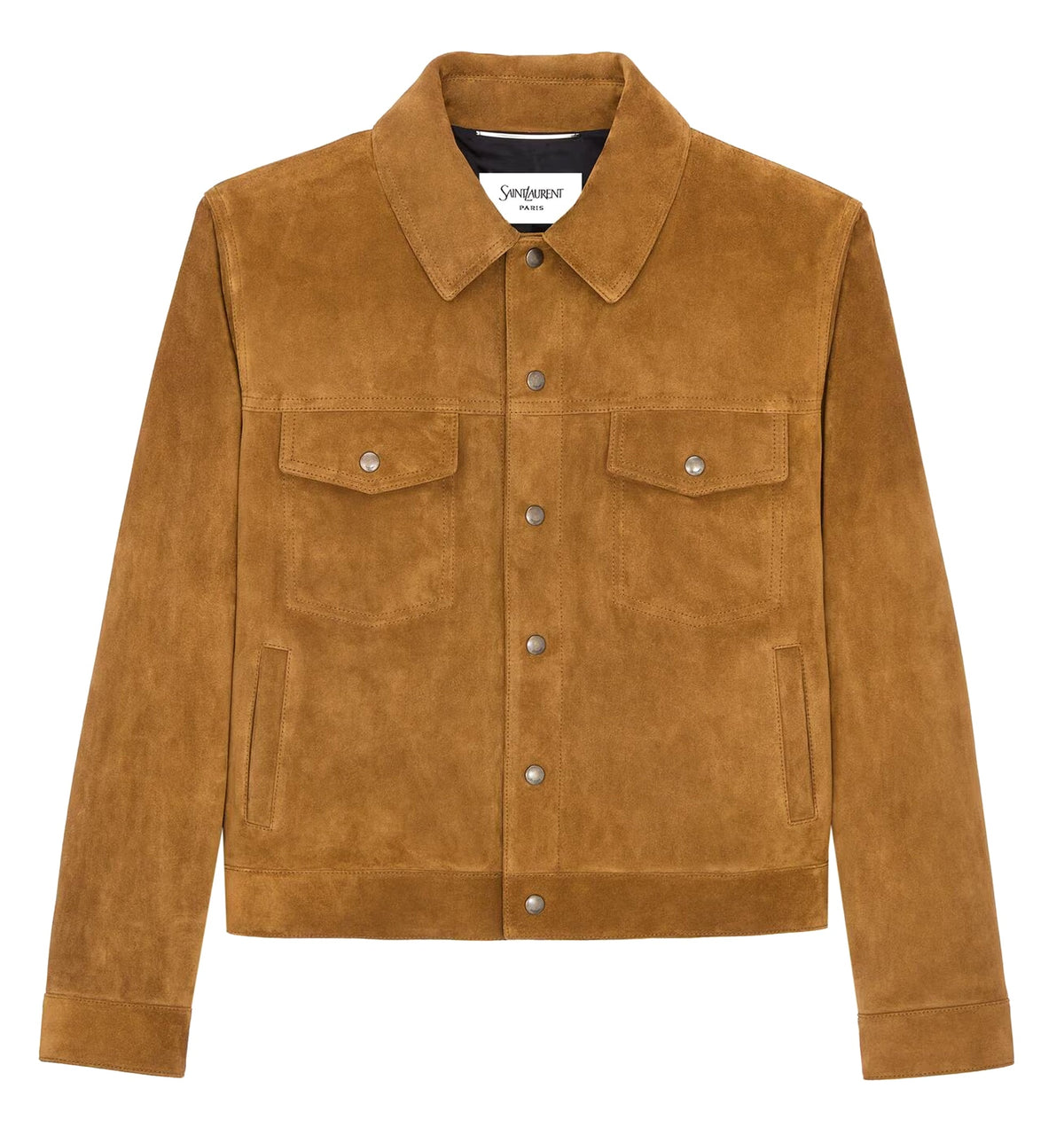 Short Jacket In Vintage Split Leather