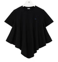 Cape T-Shirt In Cotton Blend