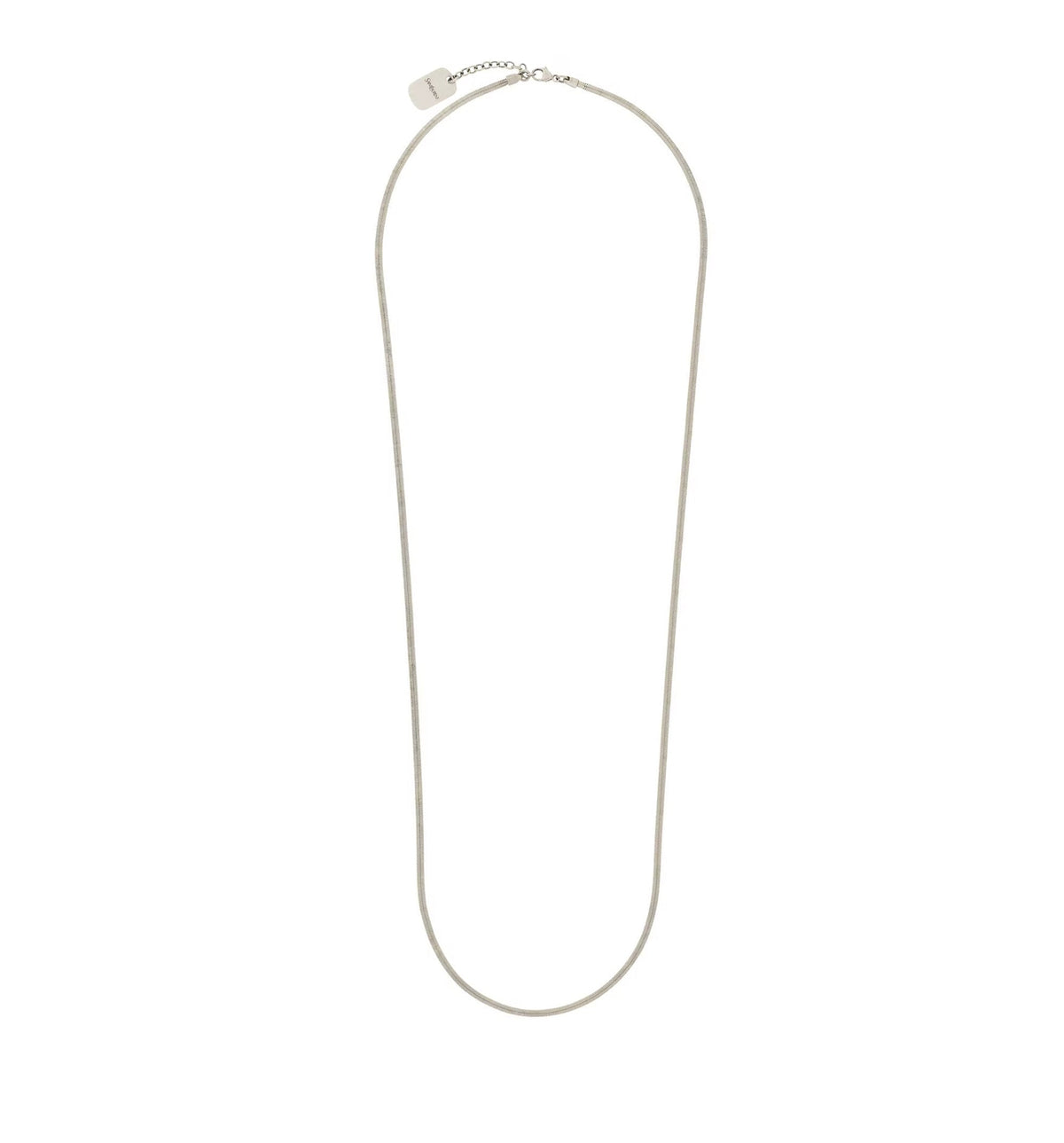 Long Chain Necklace In Metal