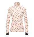 Floral Print Turtleneck