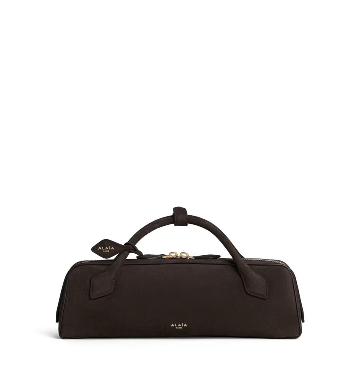Le Teckel Clutch In Suede