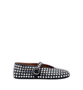 Strass Lambskin Ballet Flats