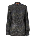 Oversized shirt with sequin applications
