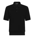 Micro-Rib Cotton Polo Shirt