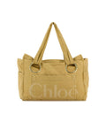 Large Chloé Plage Tote Bag In Cotton