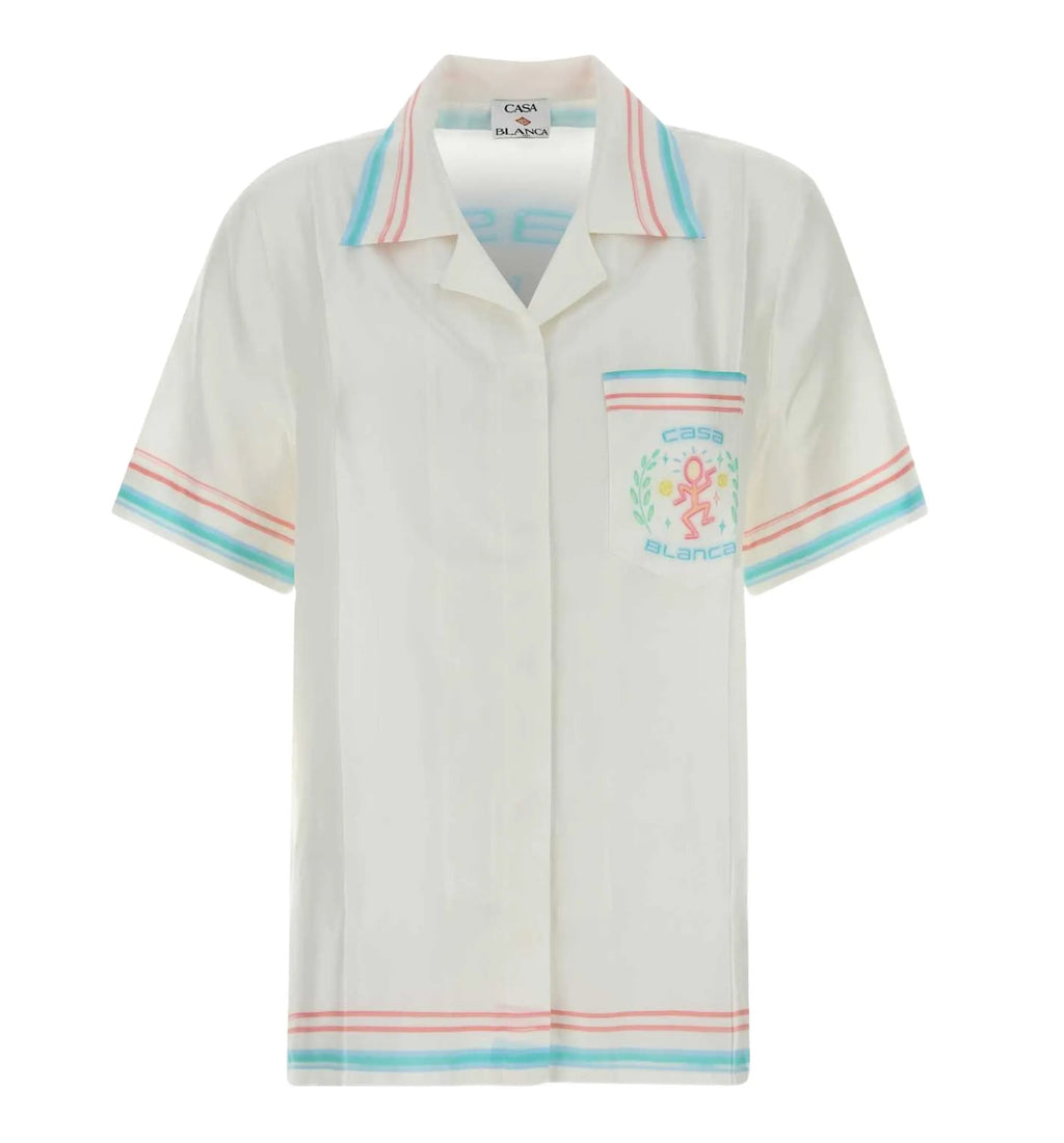 Dancejoy Silk Shirt