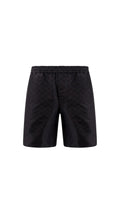 Cotton Silk Gg Faille Short Shorts - Black