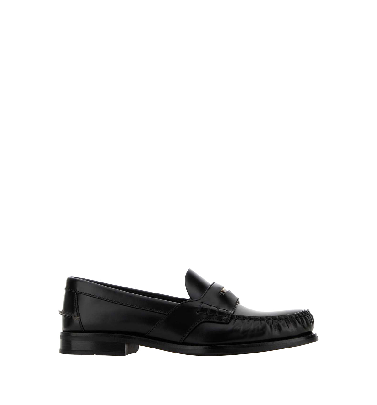 Leather loafers