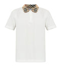 Evan Check-Collared Polo Shirt