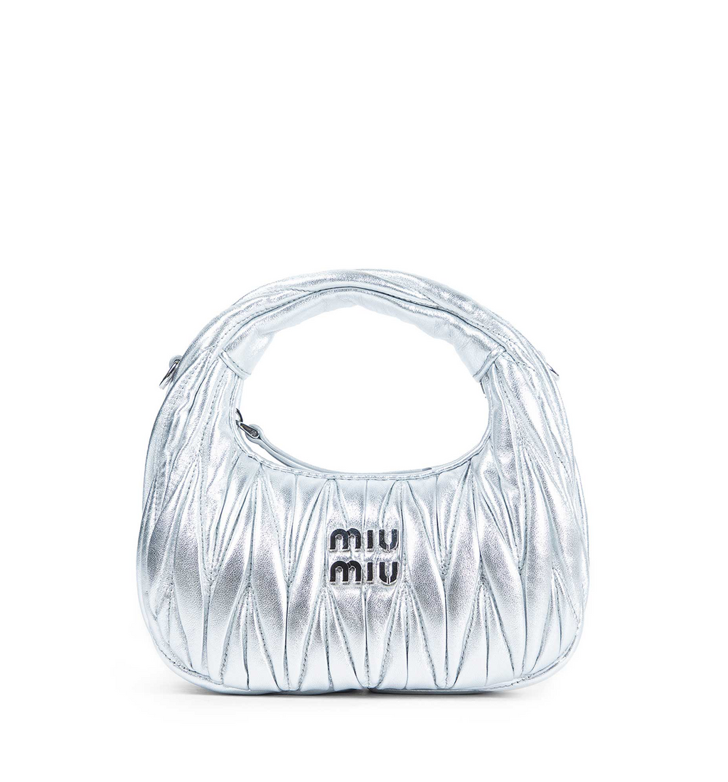 Wander Matelassé Nappa Leather Hobo Mini-bag