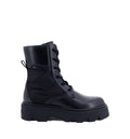 Aurea leather and nylon boots