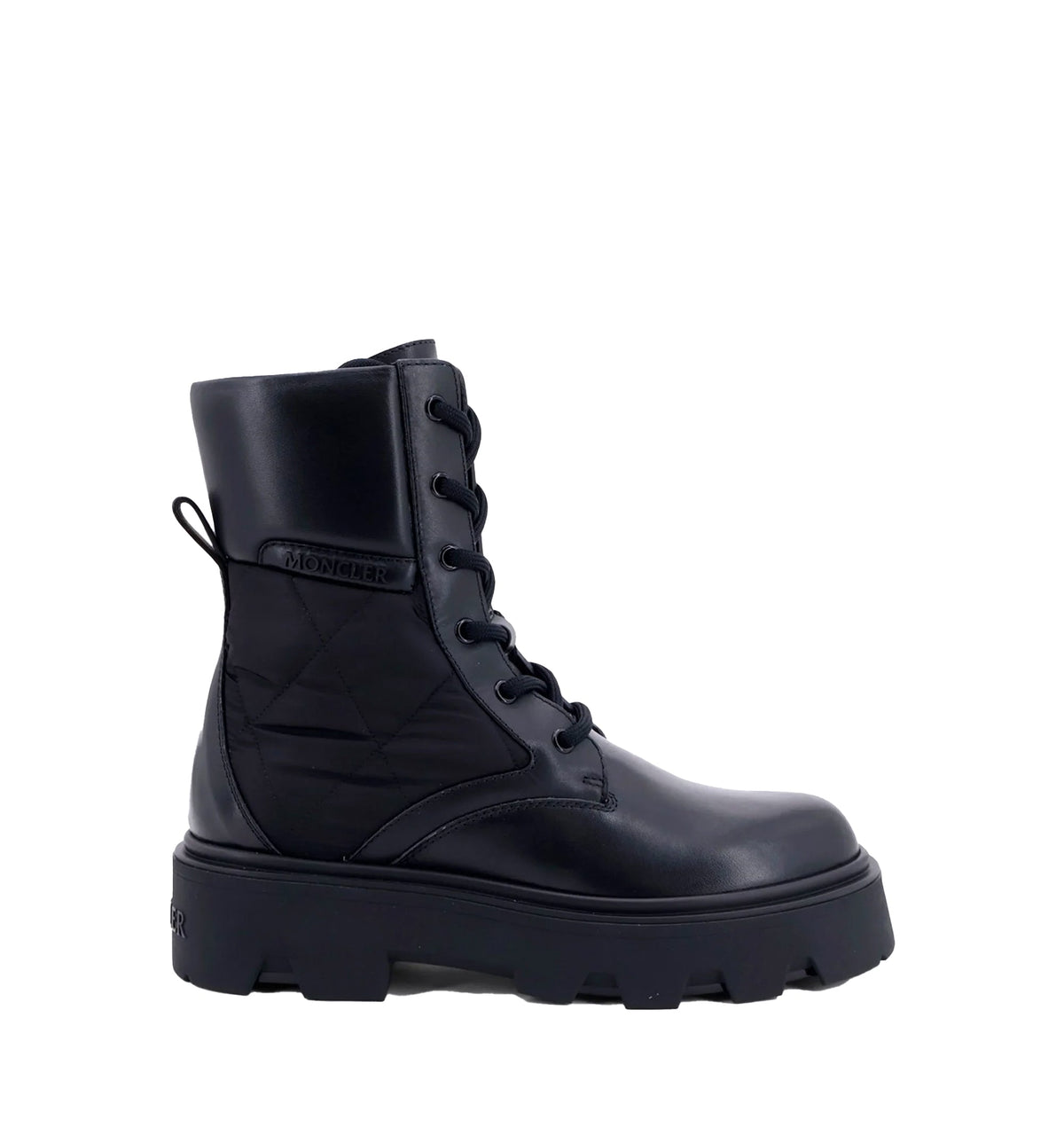 Aurea leather and nylon boots