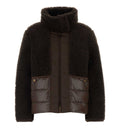 Glorieux Hooded Teddy Short Down Jacket