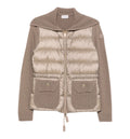 Padded-detail Cardigan