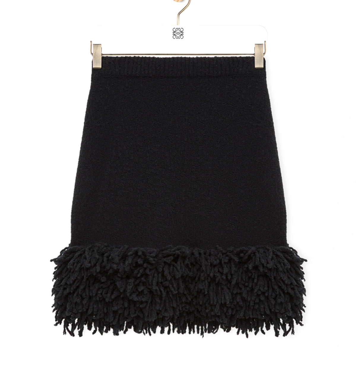 Skirt in wool blend