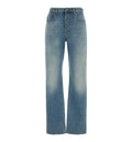 Straight-Leg Denim Jeans