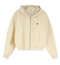 Cotton blend jacket with logo